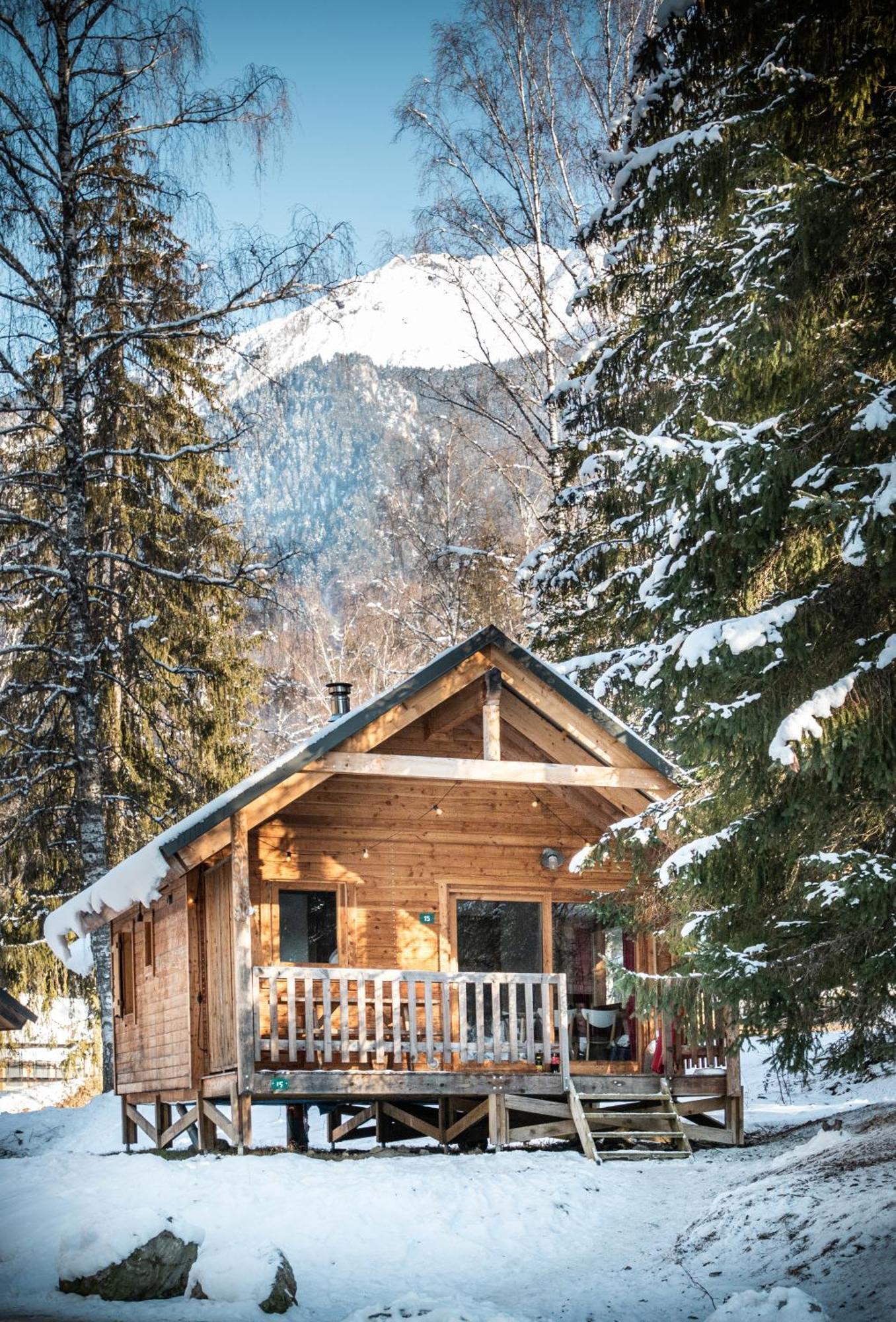 Huttopia Bozel En Vanoise Екстериор снимка